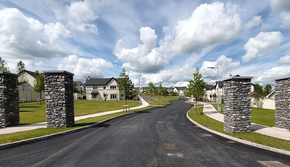 Entrance with sign - Credit Oflynn group